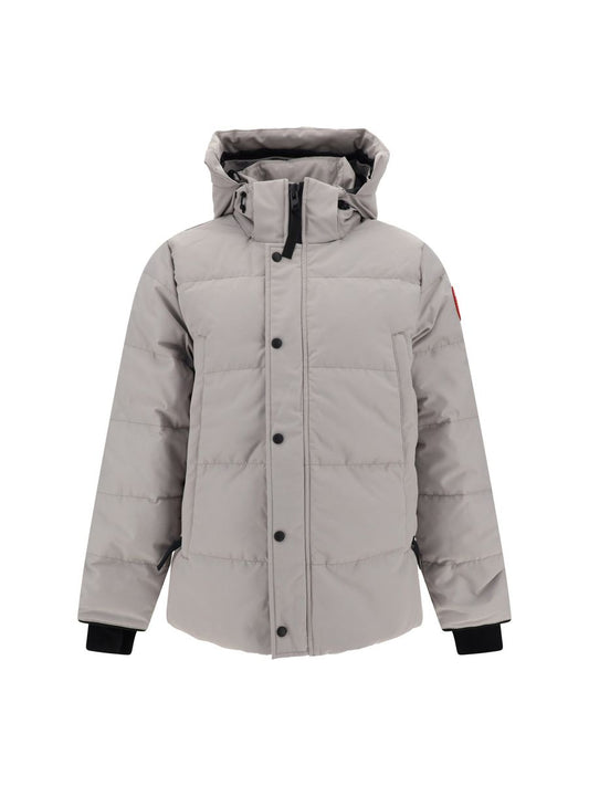 Canada Goose Elegant Limestone Grey Down Jacket - PANTERA STORES