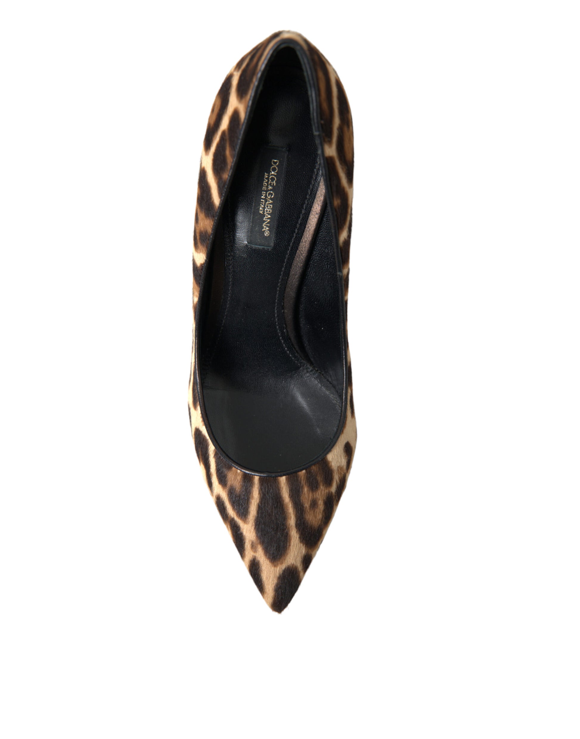 Dolce & Gabbana Exquisite Leopard Print Stiletto Pumps