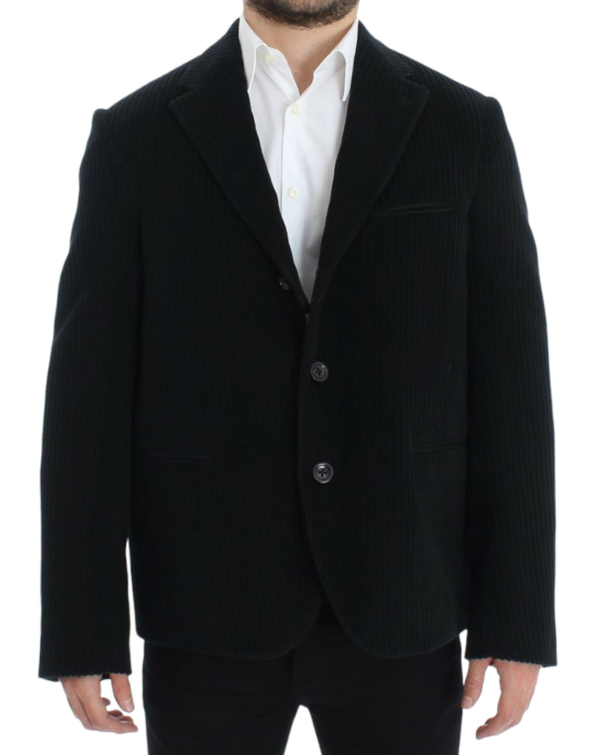 Dolce & Gabbana Elegant Black Martini Blazer Jacket