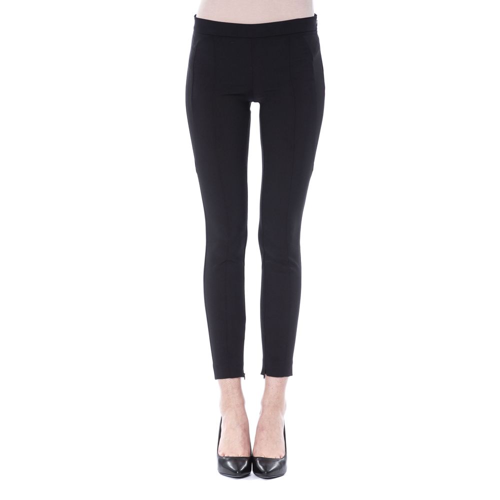 BYBLOS Black Polyester Women Pants