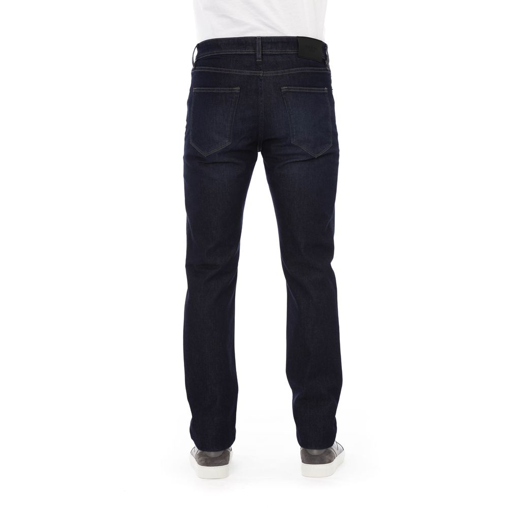 Baldinini Trend Blue Cotton Men Jeans