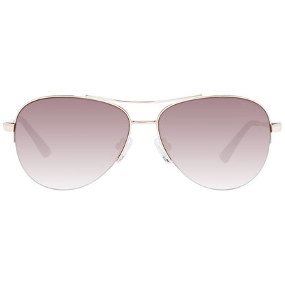 Guess Gold Unisex Sunglasses