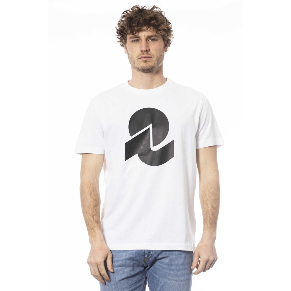 Invicta White Cotton Men T-Shirt