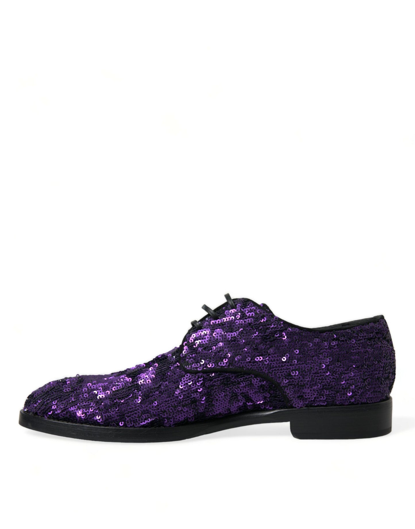 Dolce & Gabbana Elegant Sequined Oxford Dress Shoes