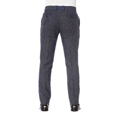 Trussardi Black Cotton Men Pants