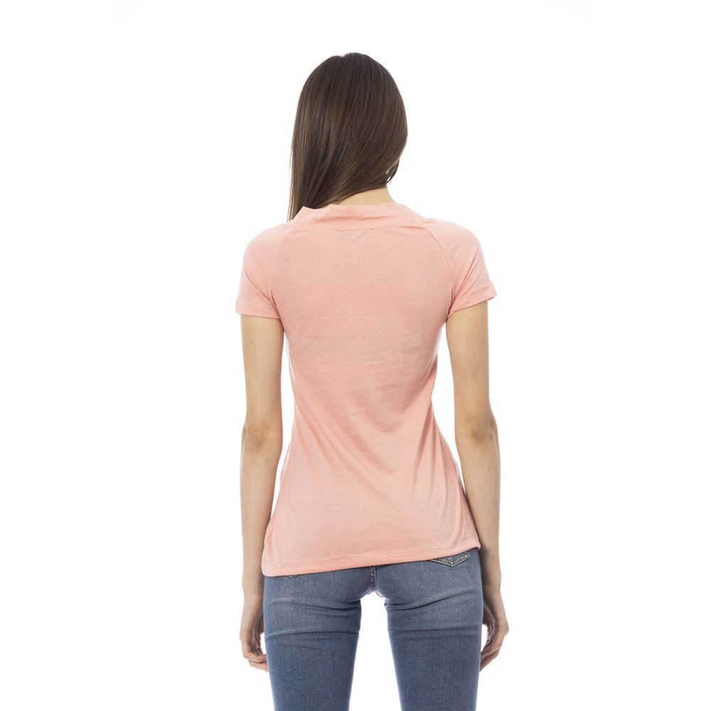 Trussardi Action Pink Cotton Women Top