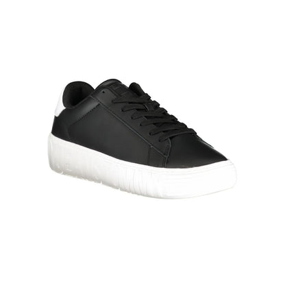 Tommy Hilfiger Black Polyethylene Men Sneaker