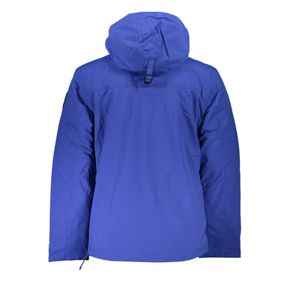 Napapijri Blue Polyamide Men Jacket