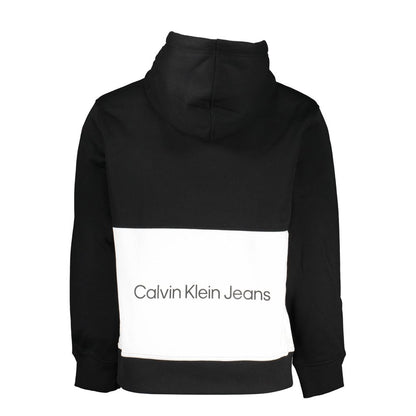 Calvin Klein Elegant Contrast Detail Hooded Sweatshirt