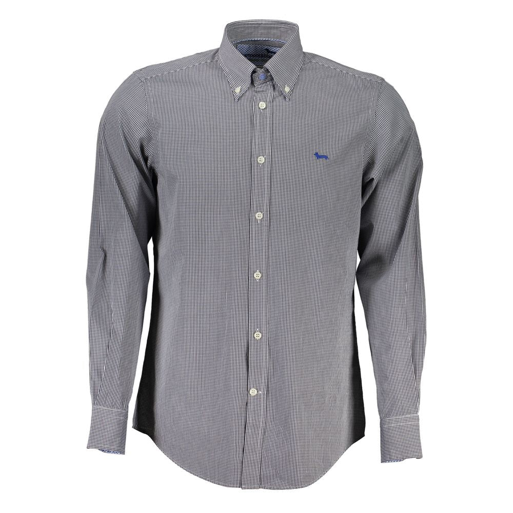 Harmont & Blaine Elegant Blue Long Sleeve Cotton Shirt