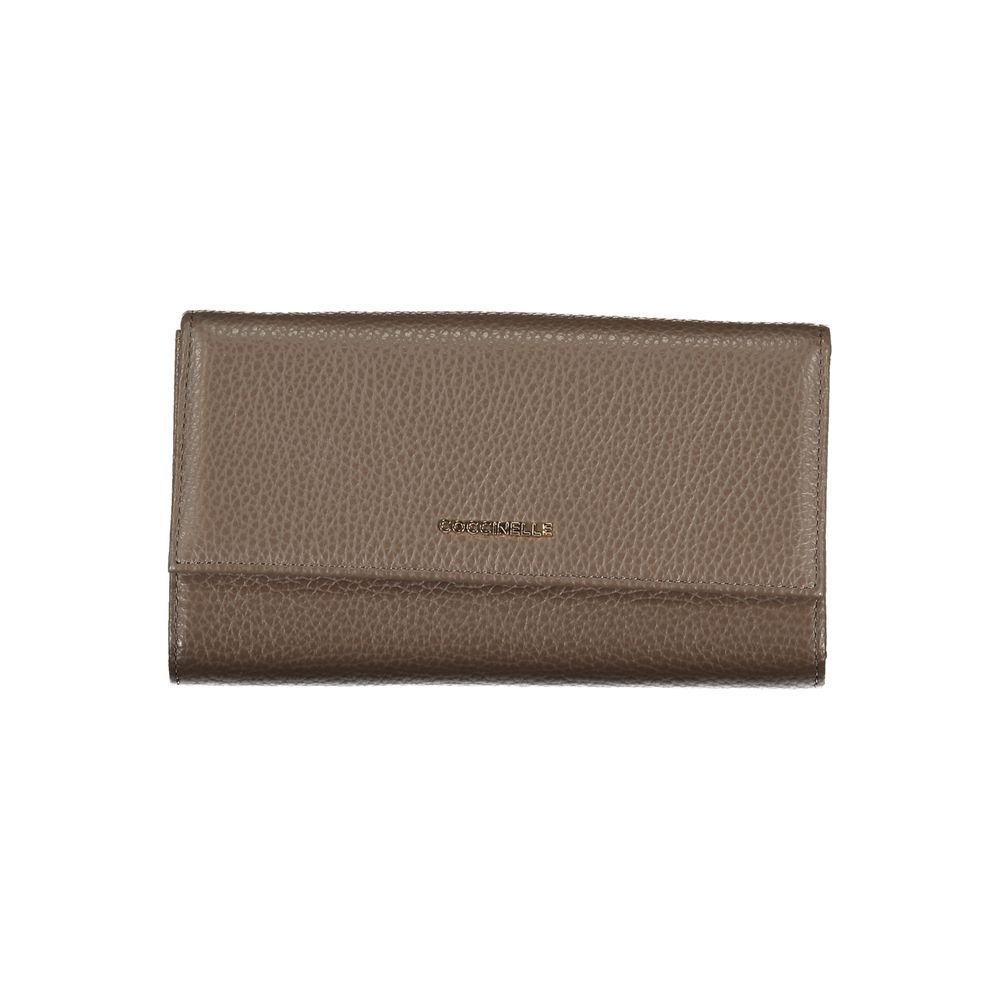 Coccinelle Elegant Double Compartment Leather Wallet