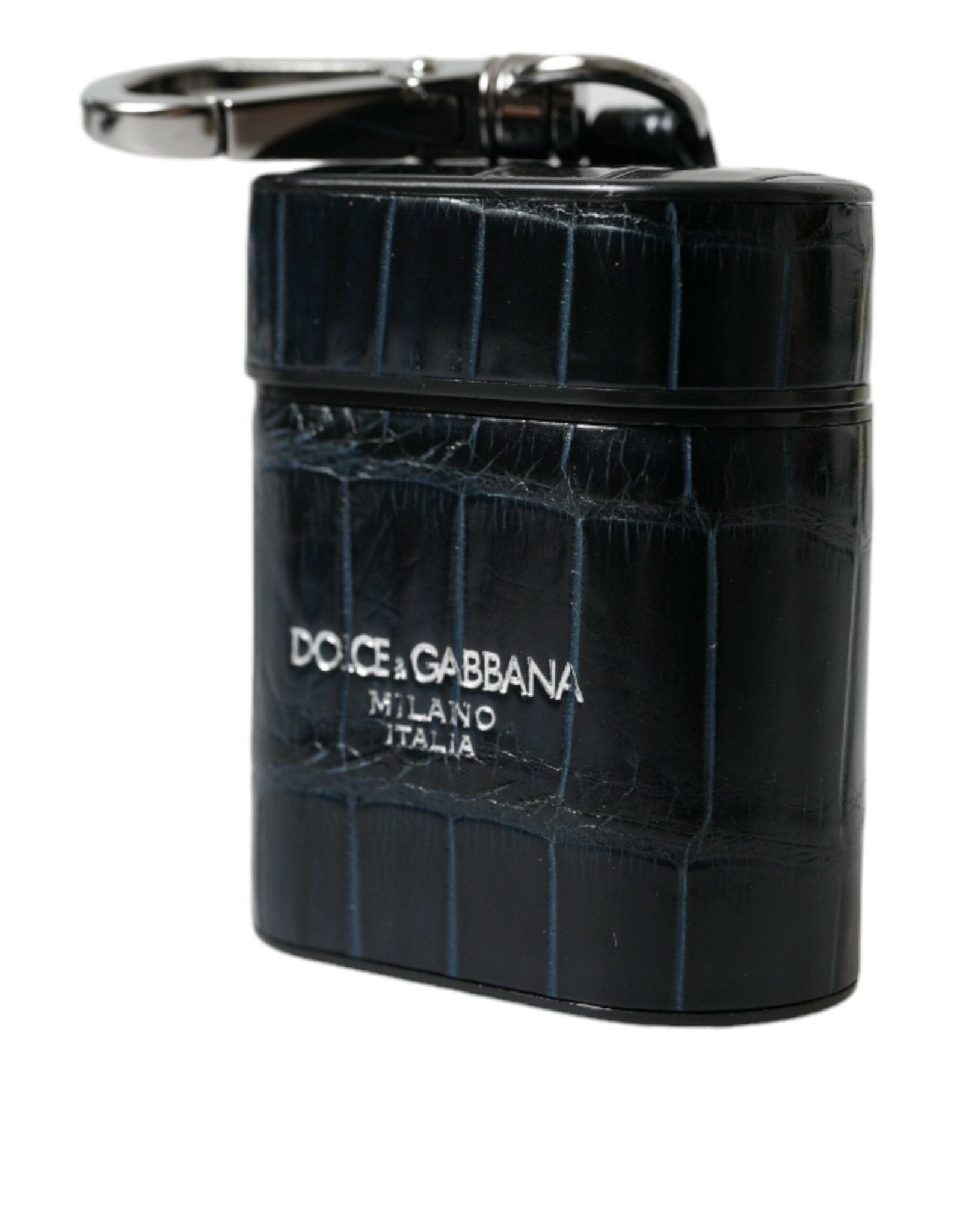 Dolce & Gabbana Chic Crocodile Leather Airpods Case