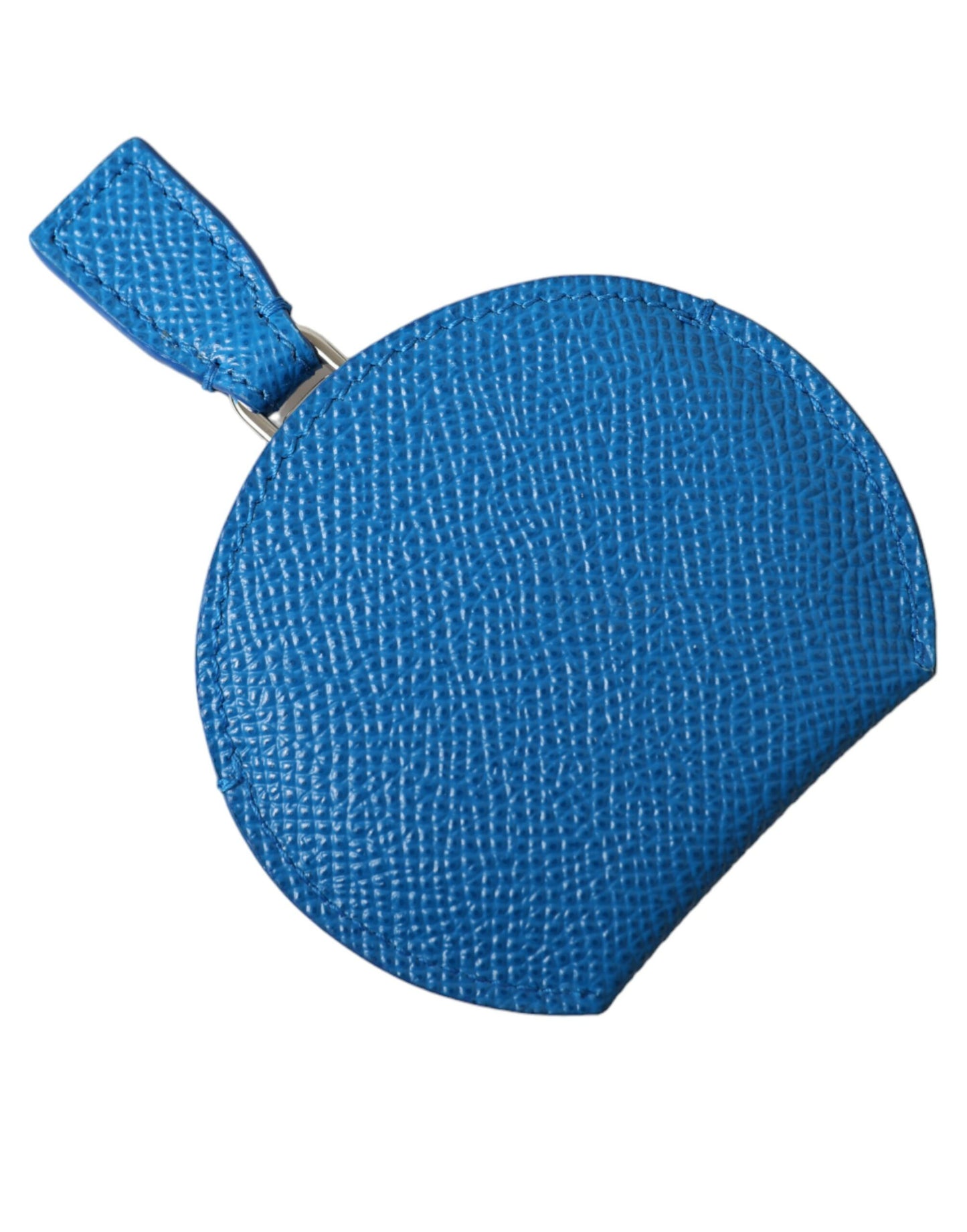 Dolce & Gabbana Elegant Blue Leather Mirror Holder