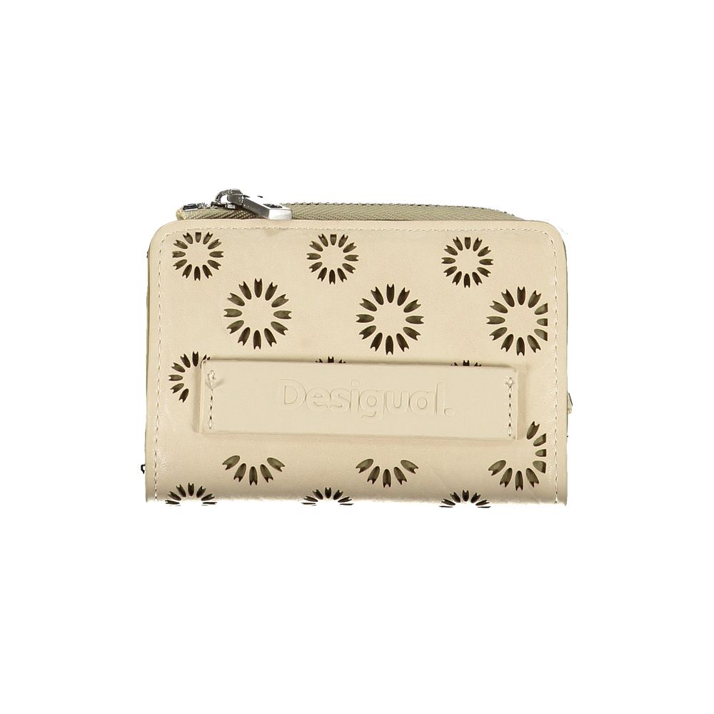 Desigual Beige Polyethylene Wallet