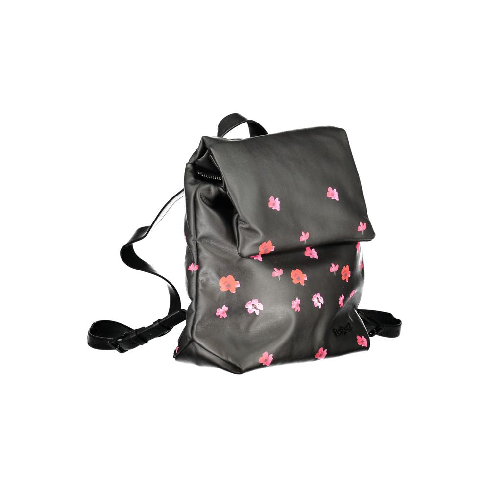 Desigual Black Polyethylene Backpack