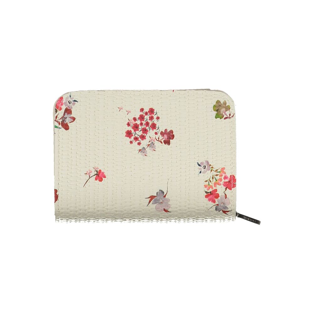 Desigual White Polyethylene Wallet