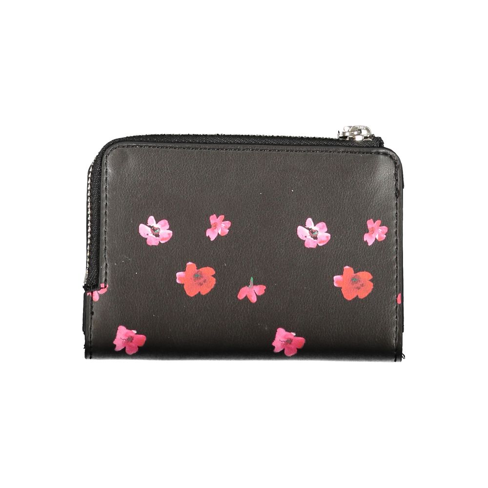 Desigual Black Polyethylene Wallet