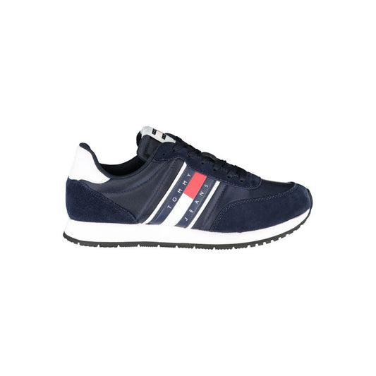 Tommy Hilfiger Blue Polyester Sneaker