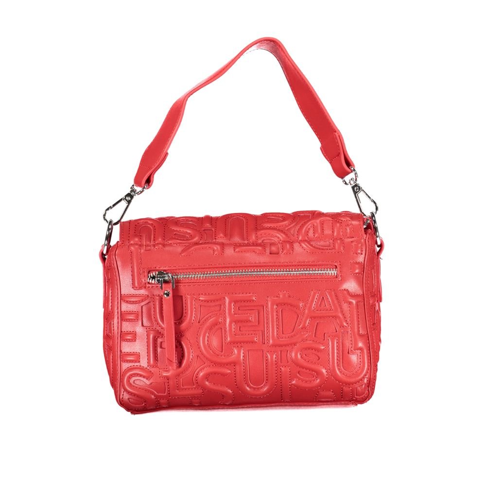 Desigual Red Polyethylene Handbag