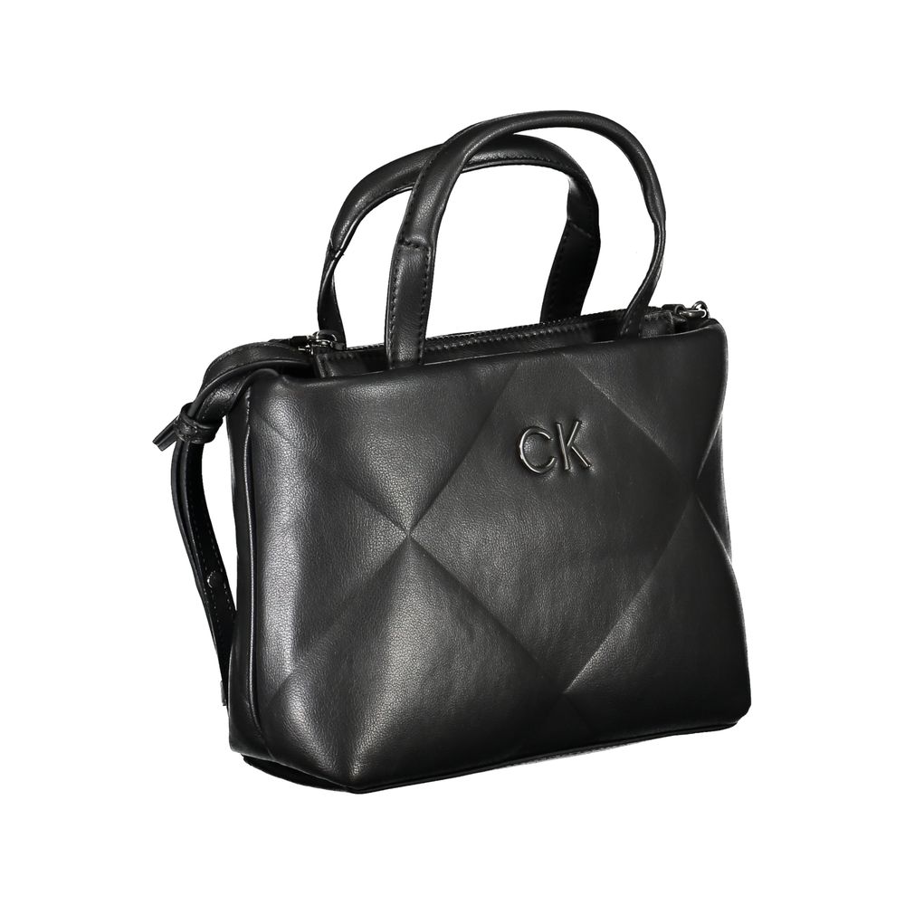 Calvin Klein Black Polyester Handbag