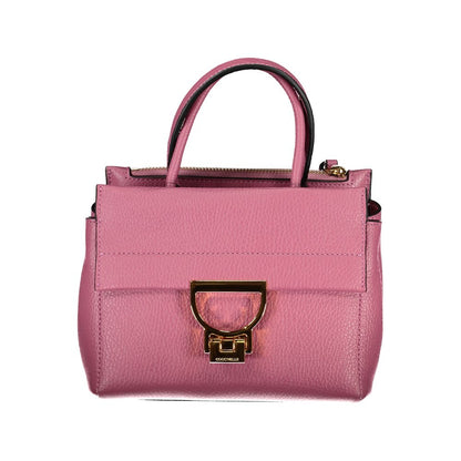 Coccinelle Pink Leather Handbag