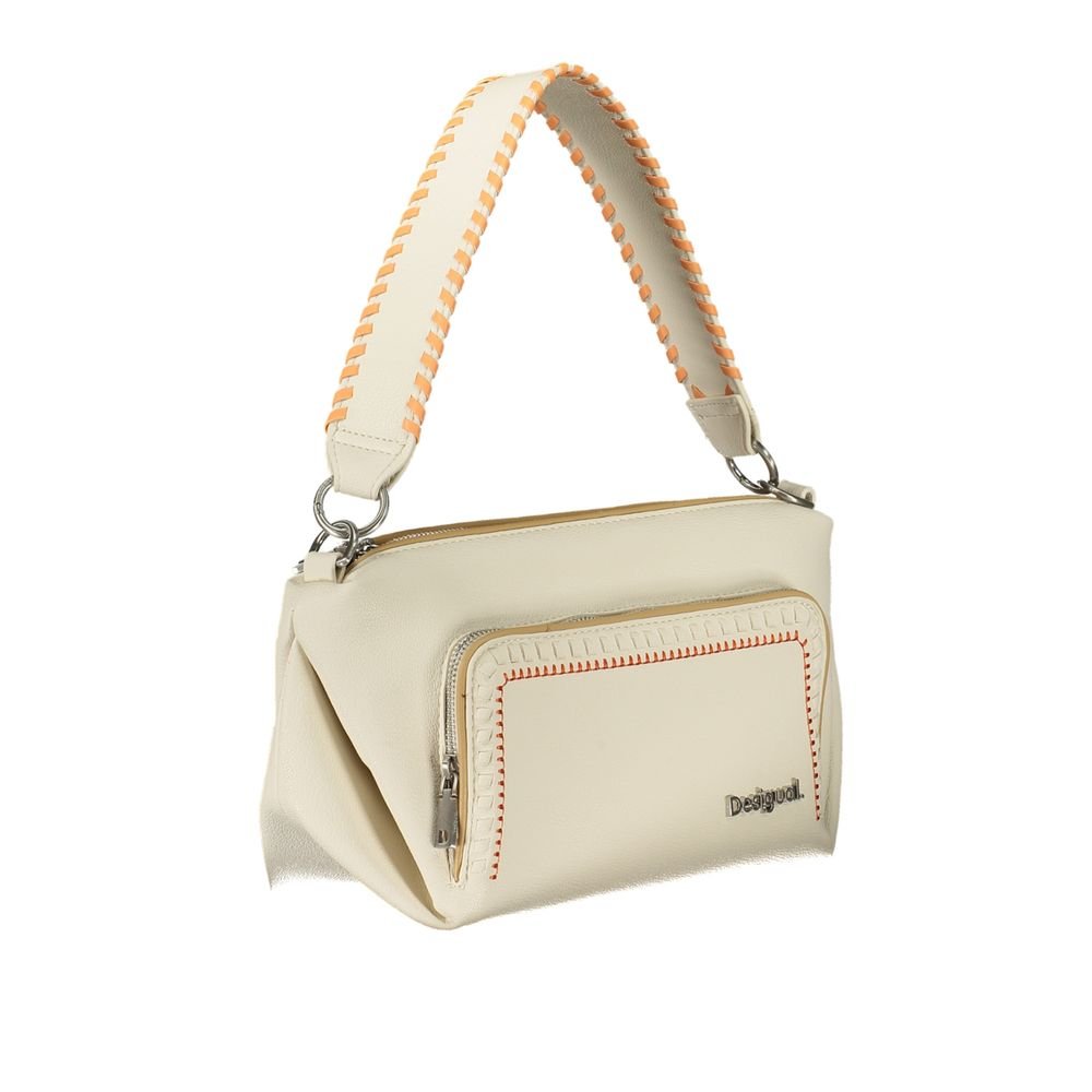 Desigual White Polyethylene Handbag