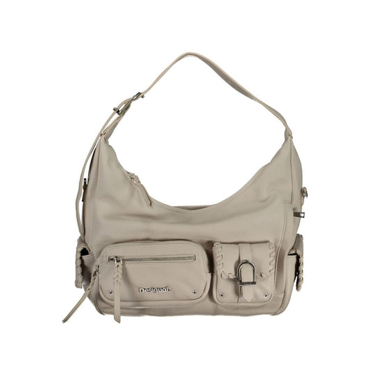 Desigual White Polyethylene Handbag