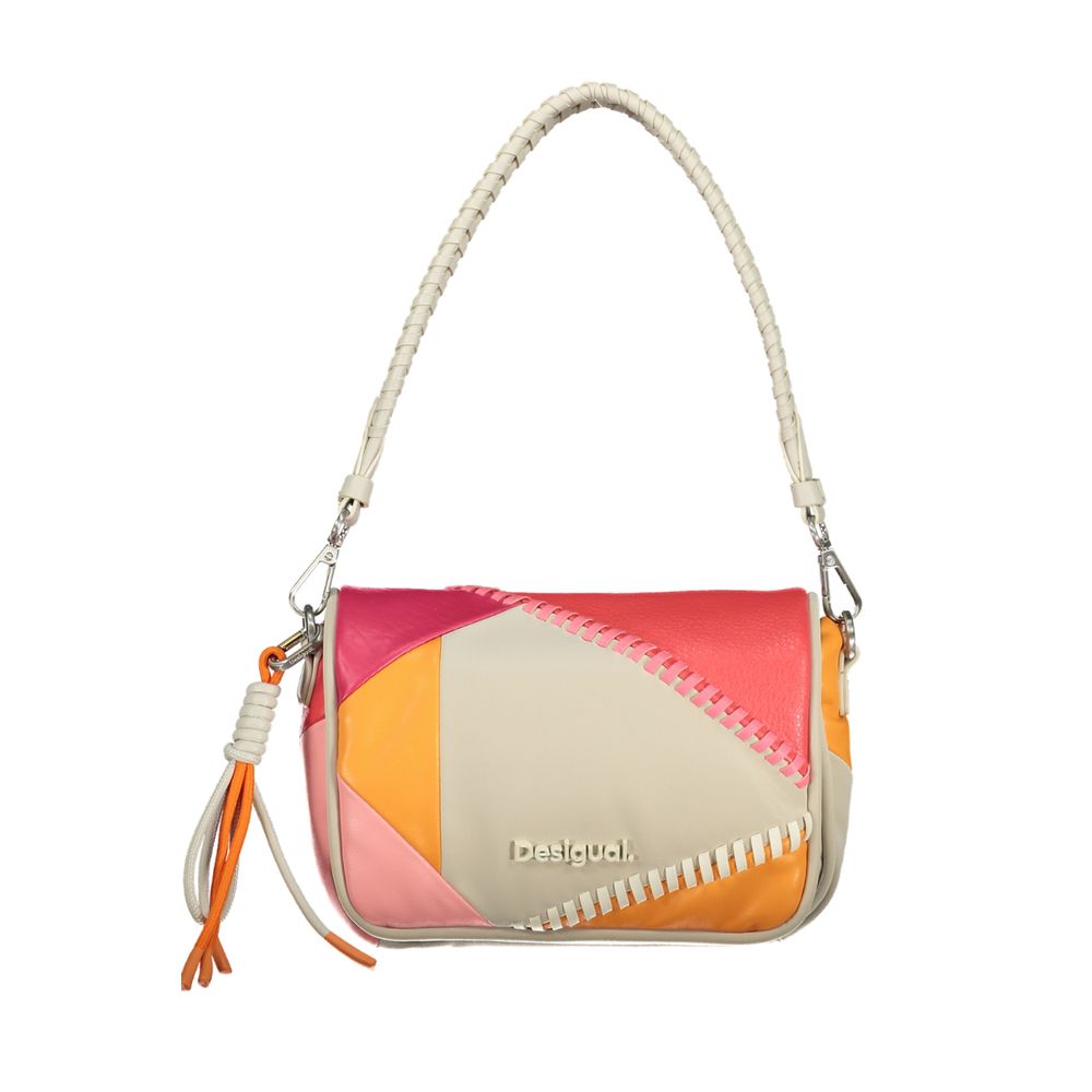 Desigual White Polyethylene Handbag