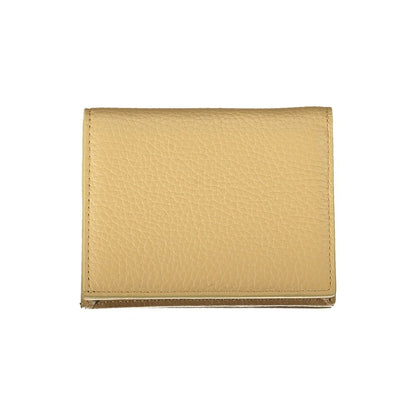 Coccinelle Beige Leather Wallet