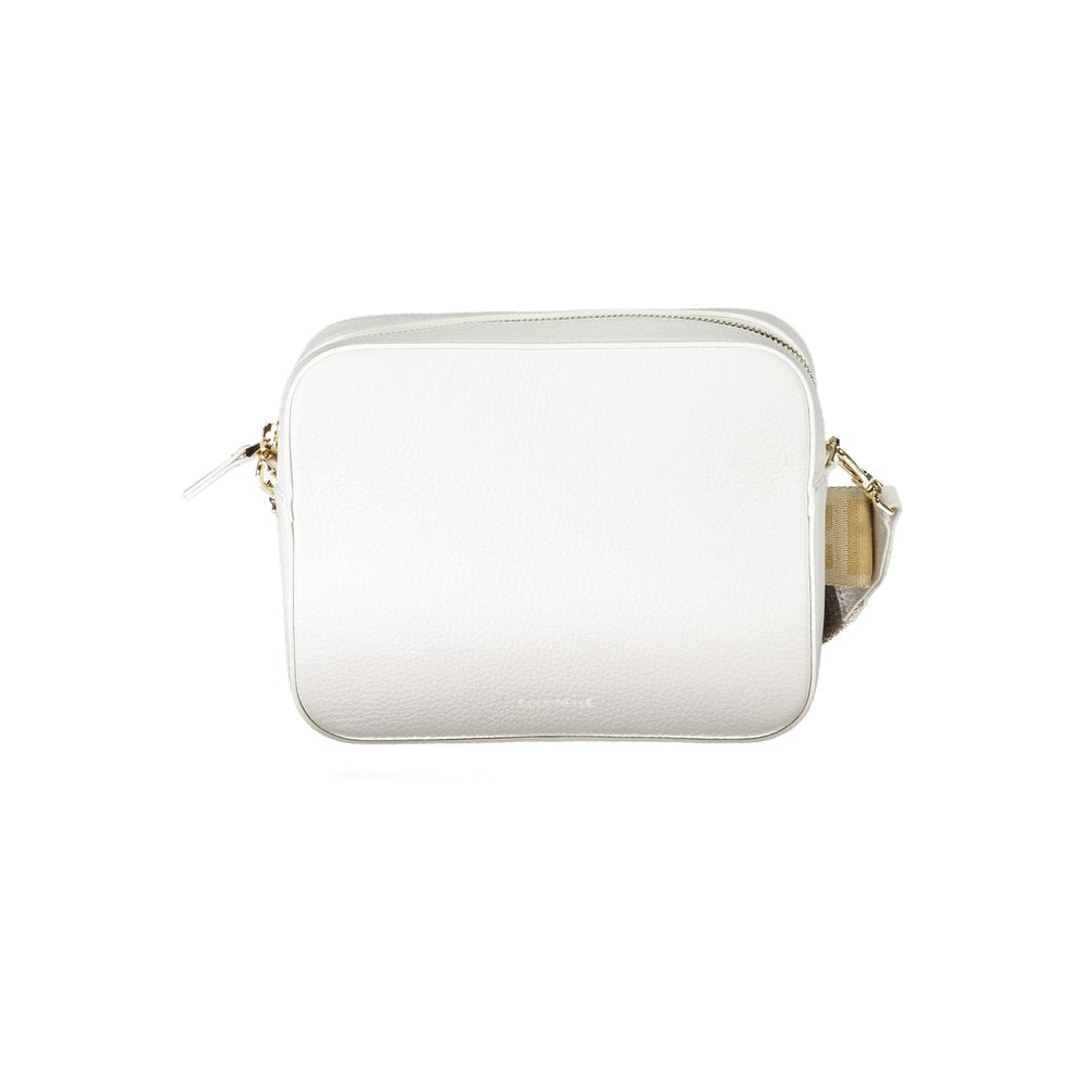 Coccinelle White Leather Handbag