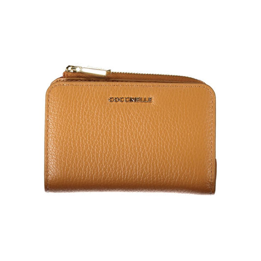 Coccinelle Brown Leather Wallet - PANTERA STORES