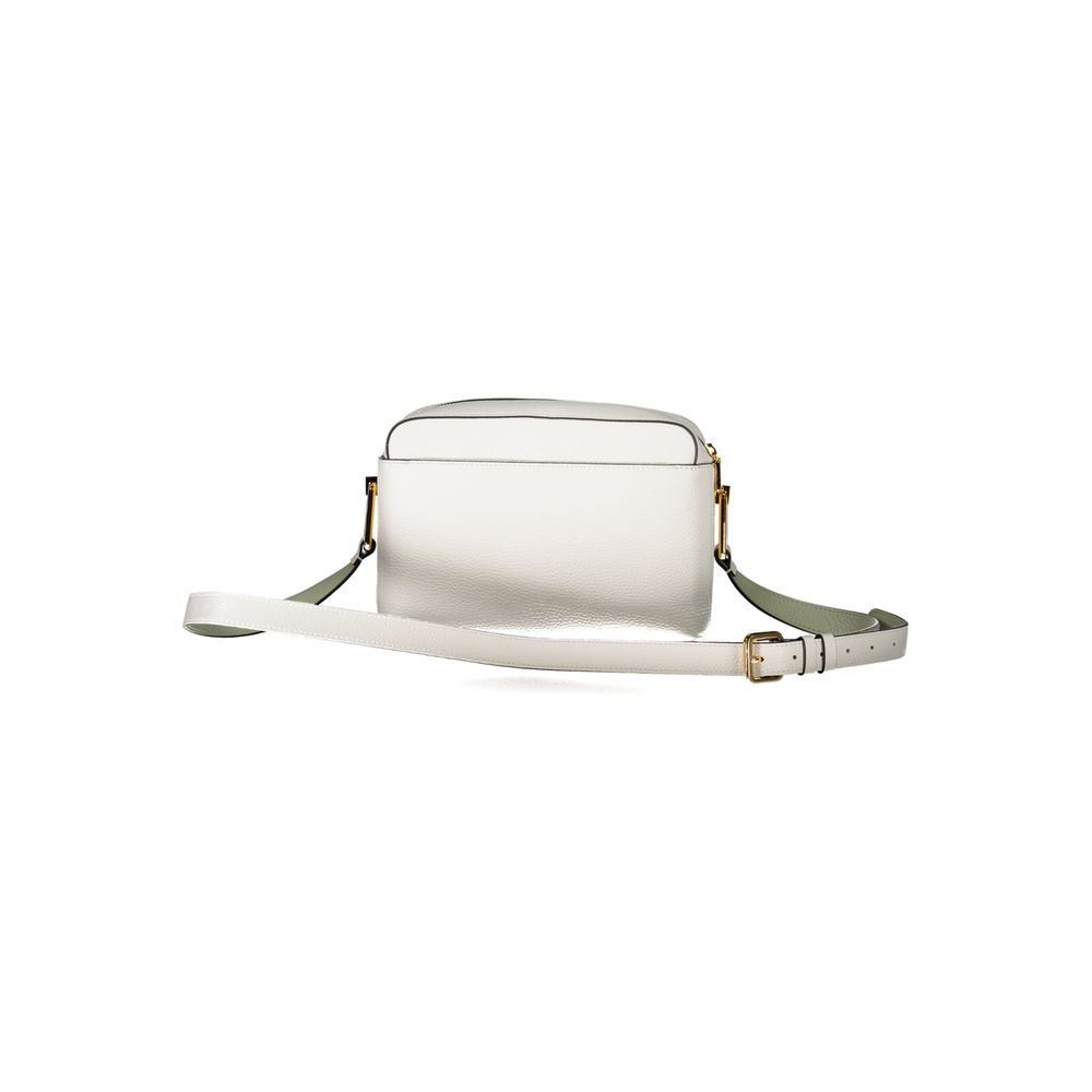 Coccinelle White Leather Handbag