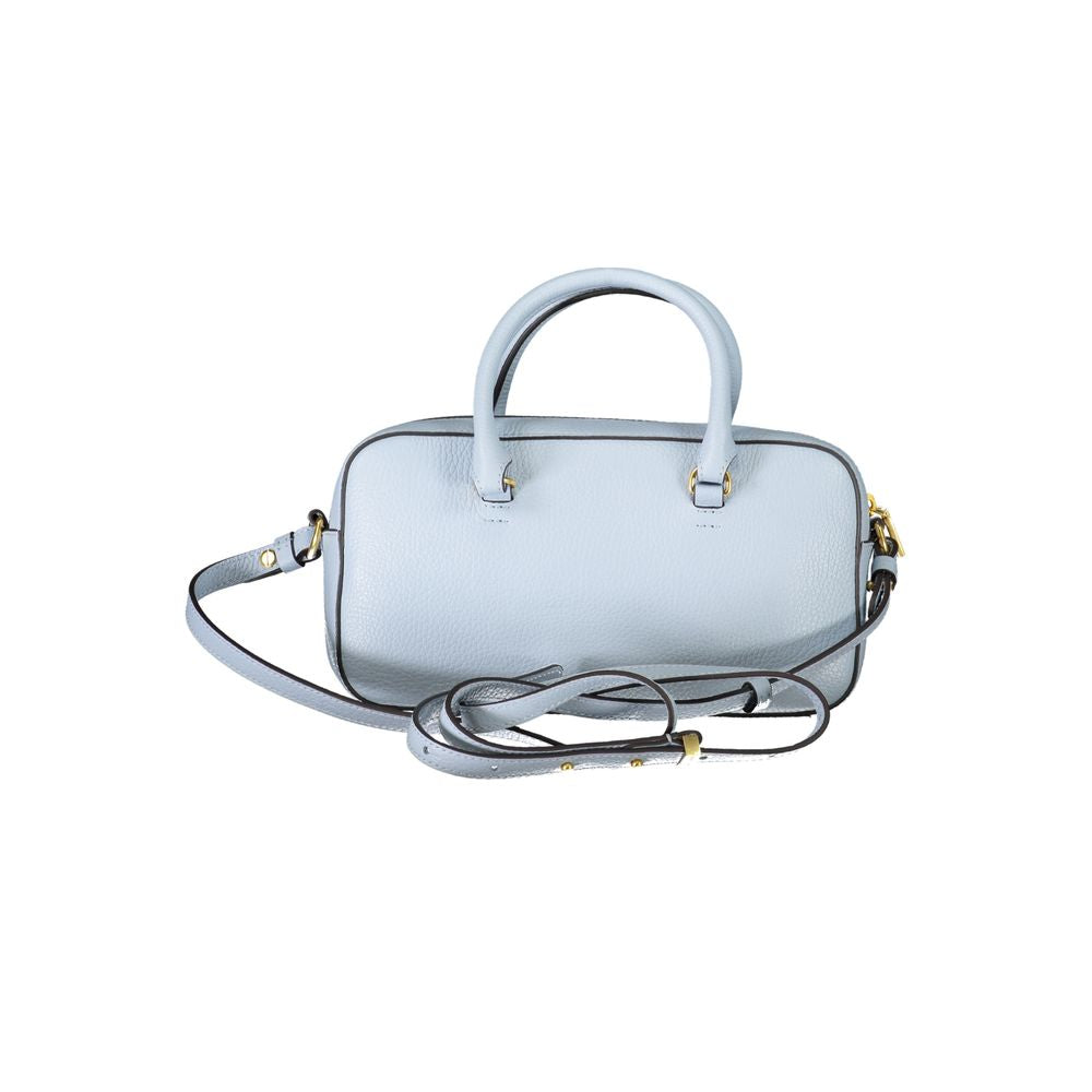 Coccinelle Light Blue Leather Handbag