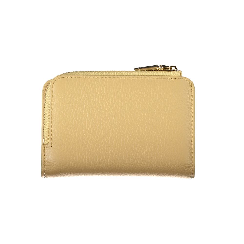 Coccinelle Beige Leather Wallet