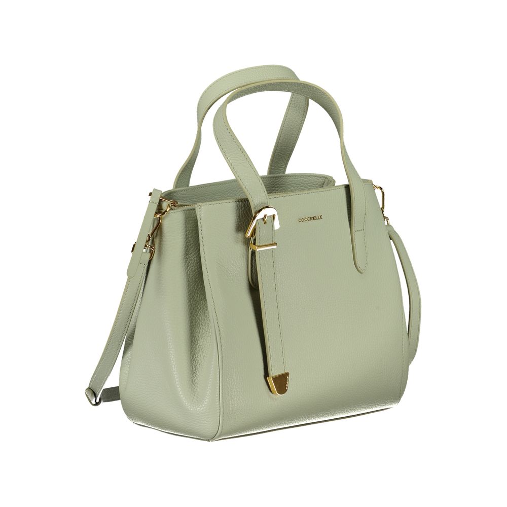 Coccinelle Green Leather Handbag