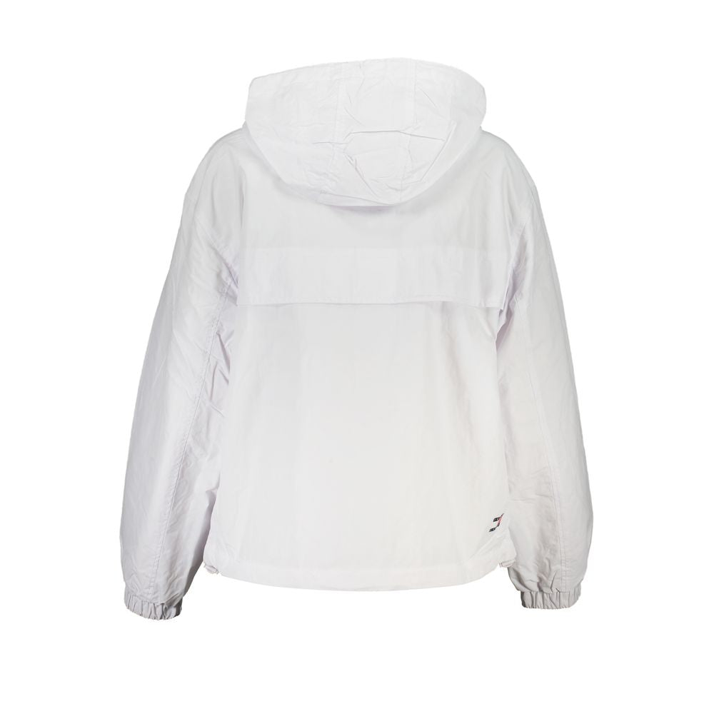 Tommy Hilfiger White Polyamide Jackets & Coat