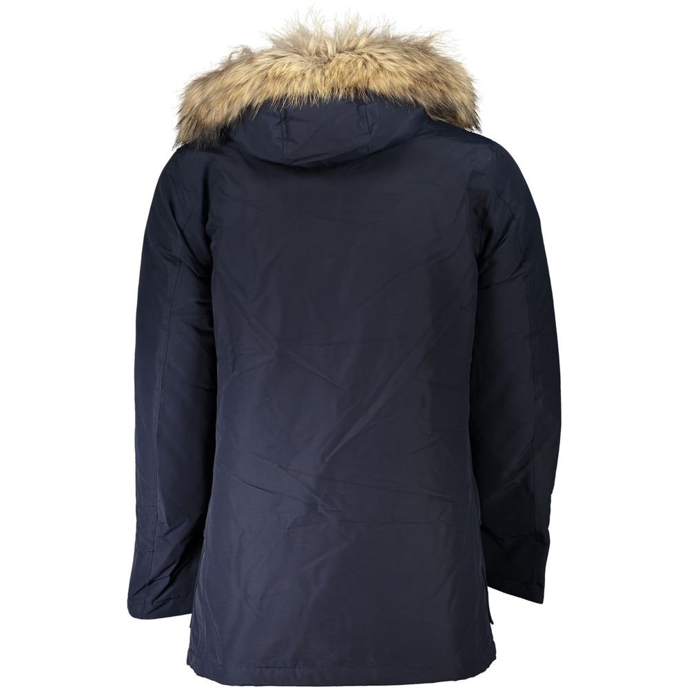 Woolrich Blue Cotton Jacket