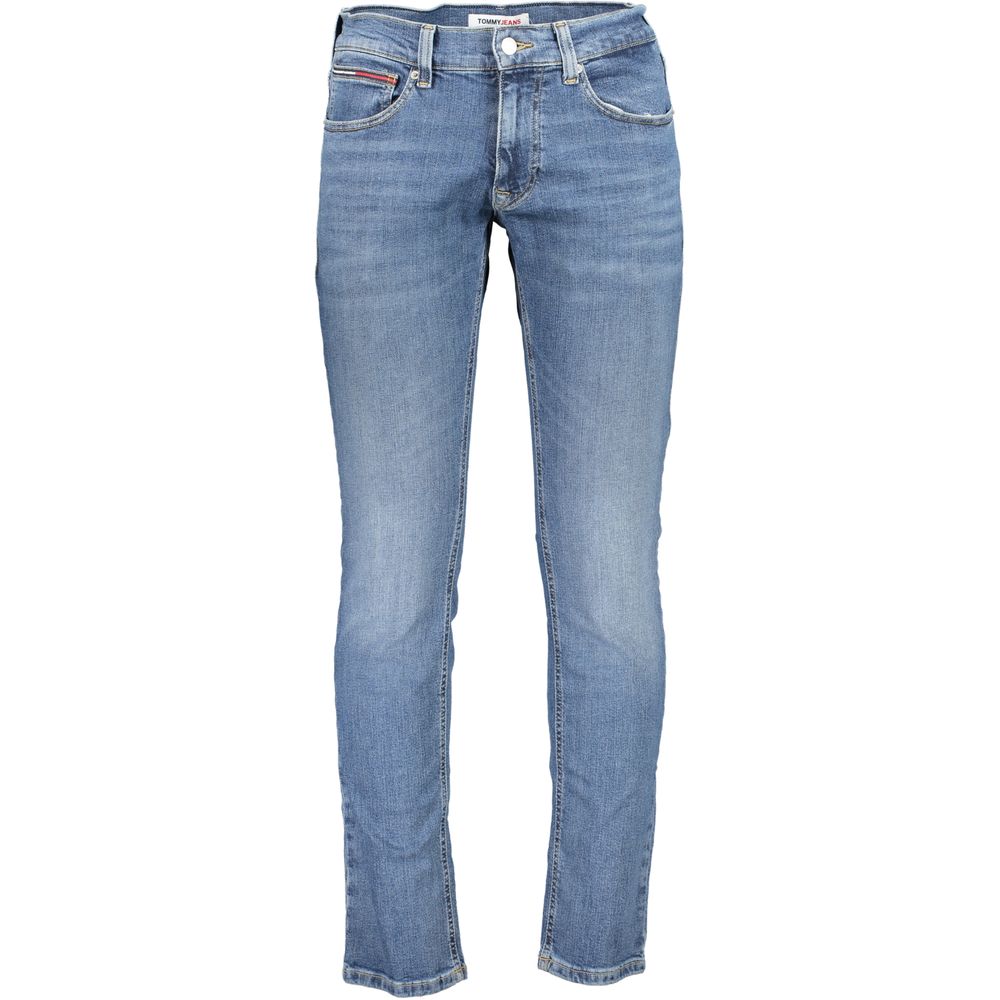 Tommy Hilfiger Blue Cotton Jeans & Pant