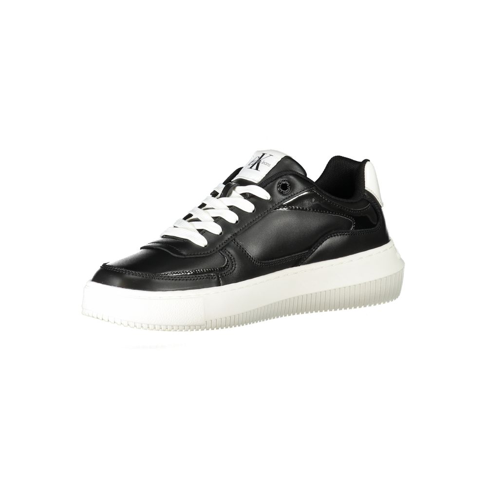 Calvin Klein Black Polyester Sneaker