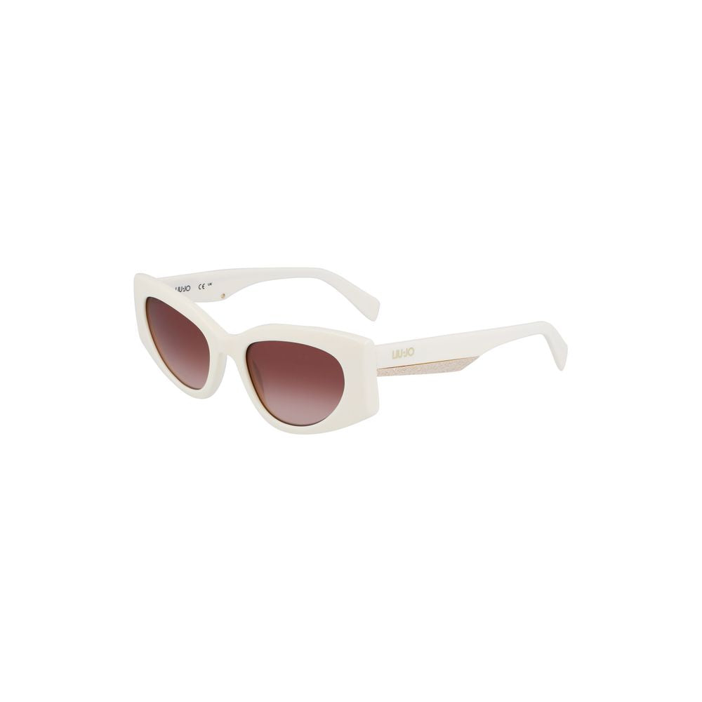 Liu Jo White Acetate Sunglasses