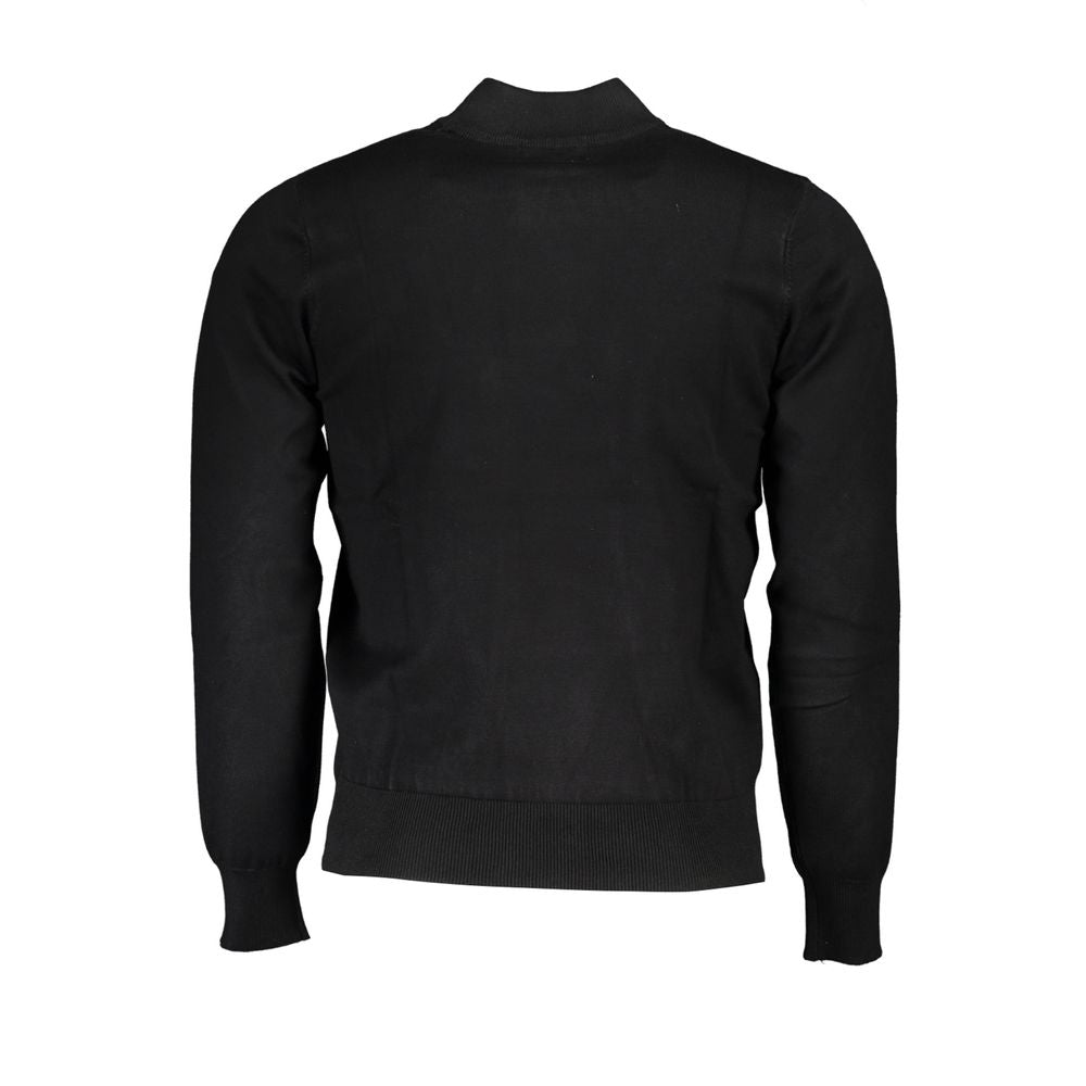 U.S. Grand Polo Black Nylon Sweater