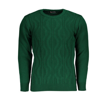 U.S. Grand Polo Green Fabric Sweater