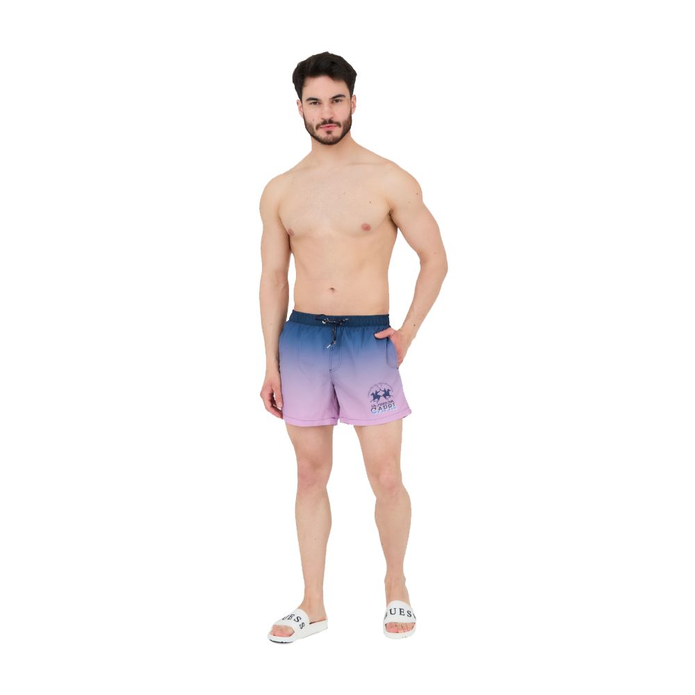 La Martina Dapper Multicolor Men's Boxer Swim Shorts