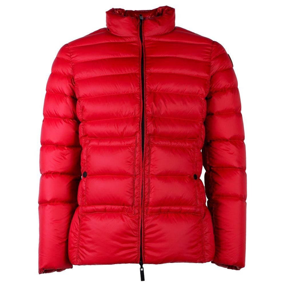 Centogrammi Reversible Red Nylon Duck Down Jacket