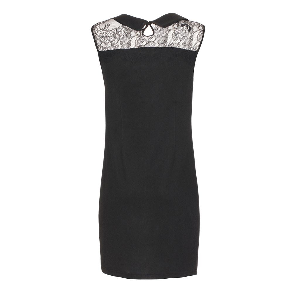 Maison Espin Black Polyester Women Dress