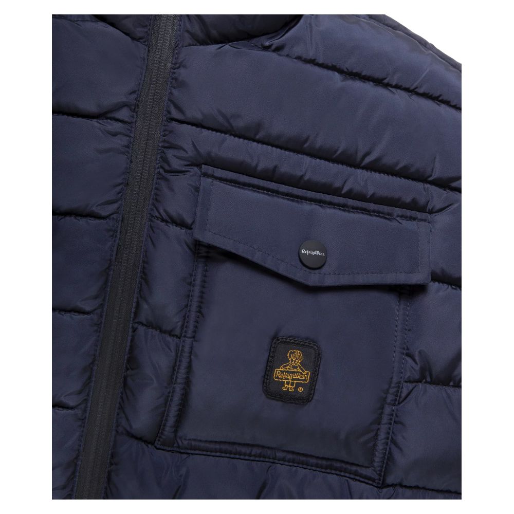 Refrigiwear Eco-Friendly Warm Men's Jacket in Blue