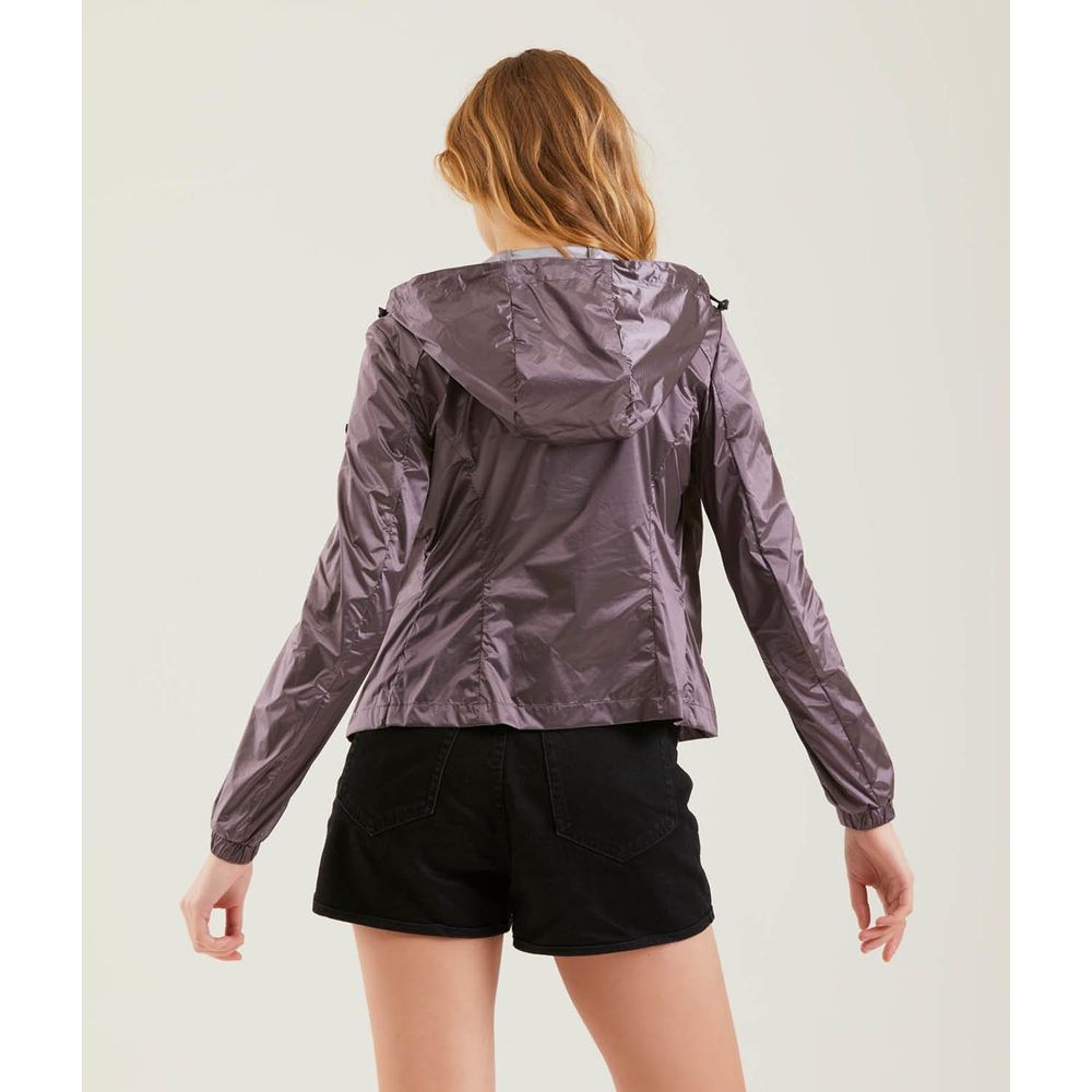 Refrigiwear Sleek Ultra-Light Metallic Nylon Jacket