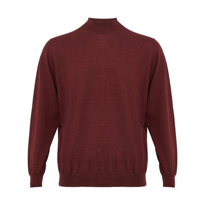 Colombo Elegant Cashmere Red Sweater for Men - PANTERA STORES