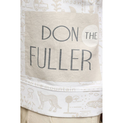 Don The Fuller Chic White Cotton Designer Tee