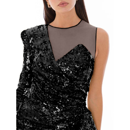 Elisabetta Franchi Glamorous Sequined Evening Dress